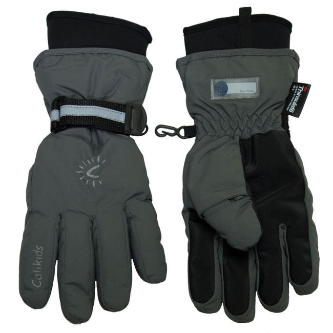 Calikids Kids Winter Neoprene Cuff Glove Grey