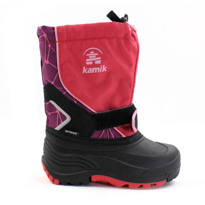 Kamik Kids Girls Winter Snow Boot Rose -40C