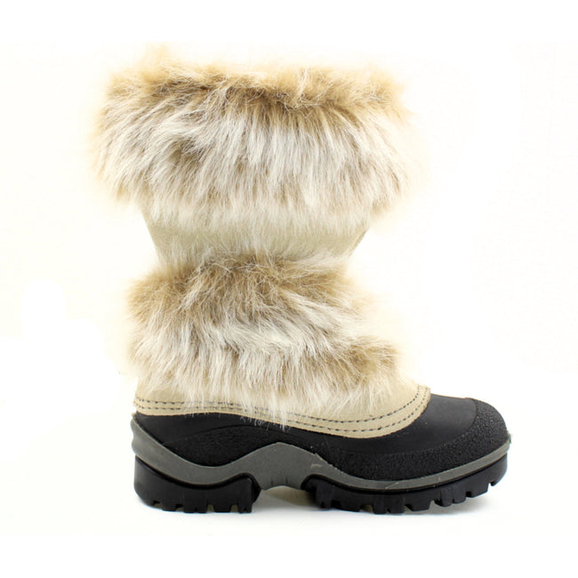 Baffin Girls Faux Fur Snow Boot