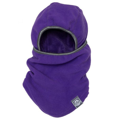 Calikids 3 Way Fleece Winter Snow Balaclava Purple