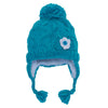 Callikids Little Girl Cable Knit Blue Toque