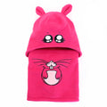 Funny Face Winter Toque Neckwarmer Pink