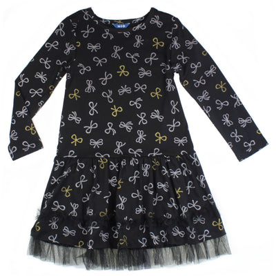 M-I-D Little Girl Black Dress