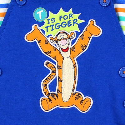 Disney Baby Boy Tigger Tee Shirt Overalls