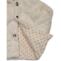 MID Baby Girl Soft Fuzzy Hooded Jacket Lining