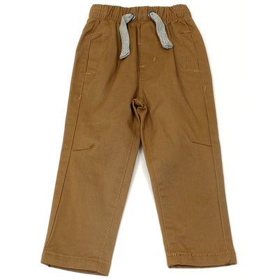 MID Baby Boy Camel Twill Pull On Pants