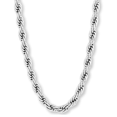 Stainless Steel Rope Chain Necklace