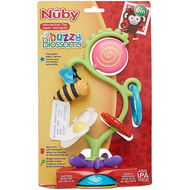 NUBY Buzzy Blossoms  Interactive Baby Toy