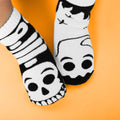 Mismatch Socks GLOW IN THE DARK Ghost & Skeletons Kids & Adult