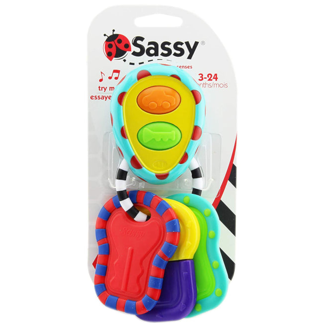 SASSY Baby Electronic Keys Toy with Car Sounds