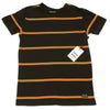 BILLABONG Big Boy Preteen Boys Die Cut Stripe Short Sleeve Tee Shirt