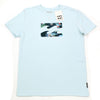 BILLABONG KIDS Big Boy Team Pocket Grey Short Sleeve T-Shirt