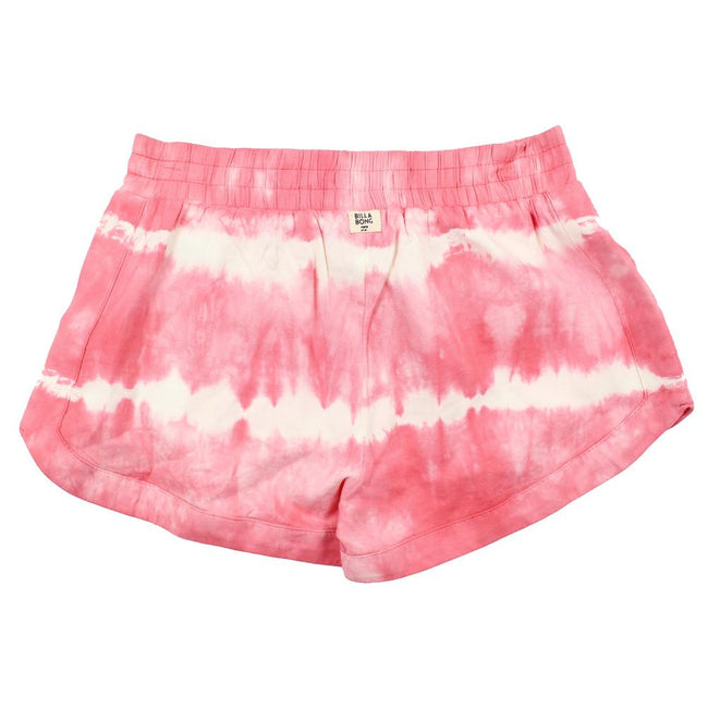 BILLABONG KIDS Big Girl Pink White Tie Dyed Mad For You Back
