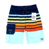 BILLABONG Little Boy All Day Board Shorts Blue Orange Stripe