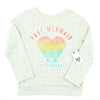 BILLABONG Little Girl Long Sleeve Part Mermaid Sweatshirt