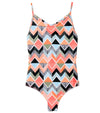 Billabong Little Girl "Zigginz" One Piece Swimsuit