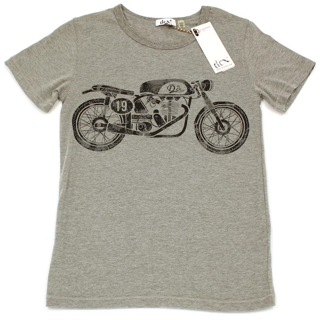 DEX KIDS Big Boy Motorcycle Graphic Short Sleeve Tee Shirt