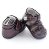Jack and Lily My Moccasin Baby Boys Brown Sandals