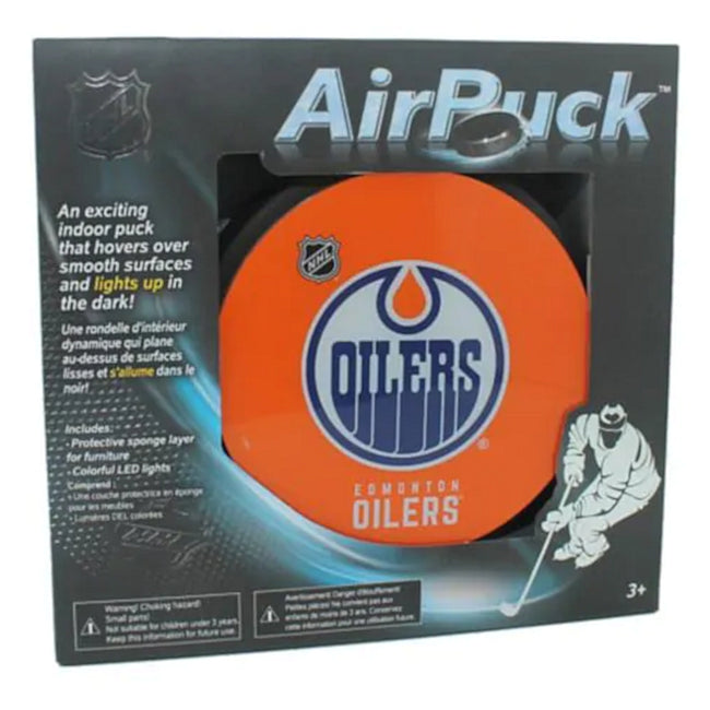 NHL Licensed Edmonton Oilers Hoover Air Puck