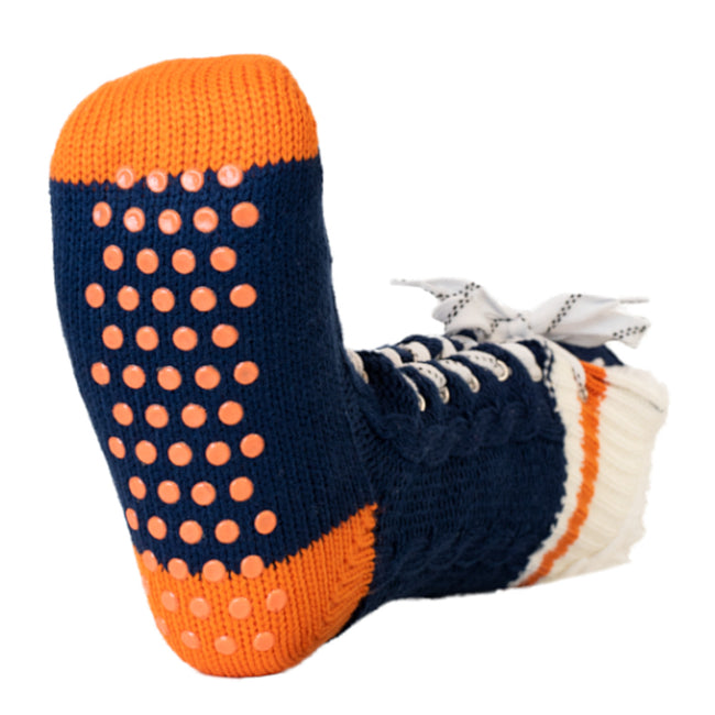 Edmonton Oilers Skate Slipper Socks
