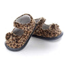 JACK & LILY Baby Girl Leopard Print Shoes - "Emma"