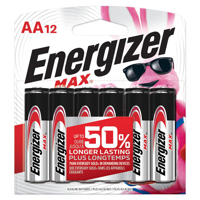 Energizer Batteries-9V, AA & AAA