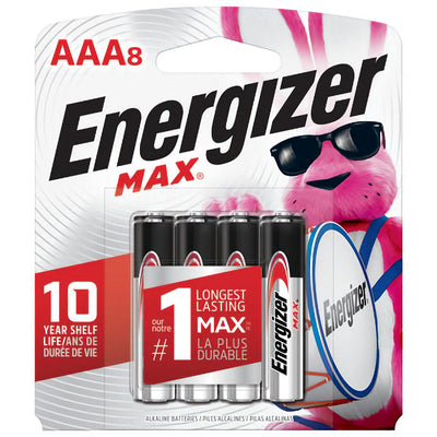 Energizer Batteries-9V, AA & AAA