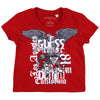 GUESS KIDSWEAR Little Boy Red Short Sleeve Tee Shirt