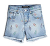 GUESS KIDSWEAR Little Girl Ice Cream Print Shorts