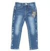 GUESS KIDSWEAR Little Girl Jeans with Side Sequin Detail