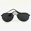 Pilot Style Aviator Sunglasses Black