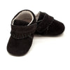 Jack & Lilly Toddler Shoes Black Suede Moccasin