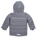 NAME IT Baby and Little Boys Down Filled Grey Winter Coat Back