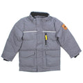 NAME IT Baby and Little Boys Down Filled Grey Winter Coat