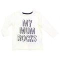 NAME IT Baby "Mum Rocks" ORGANIC Cotton Long Sleeve T-Shirt