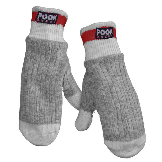 Pook Dukes - Red Adult Sock Mitts (S)